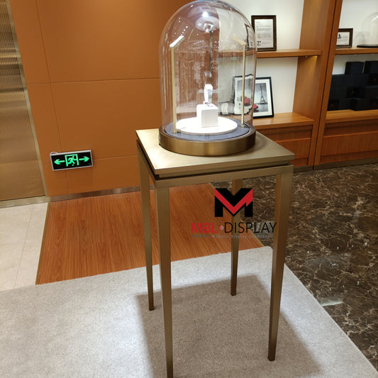 High-end glass dome display case - Example 1