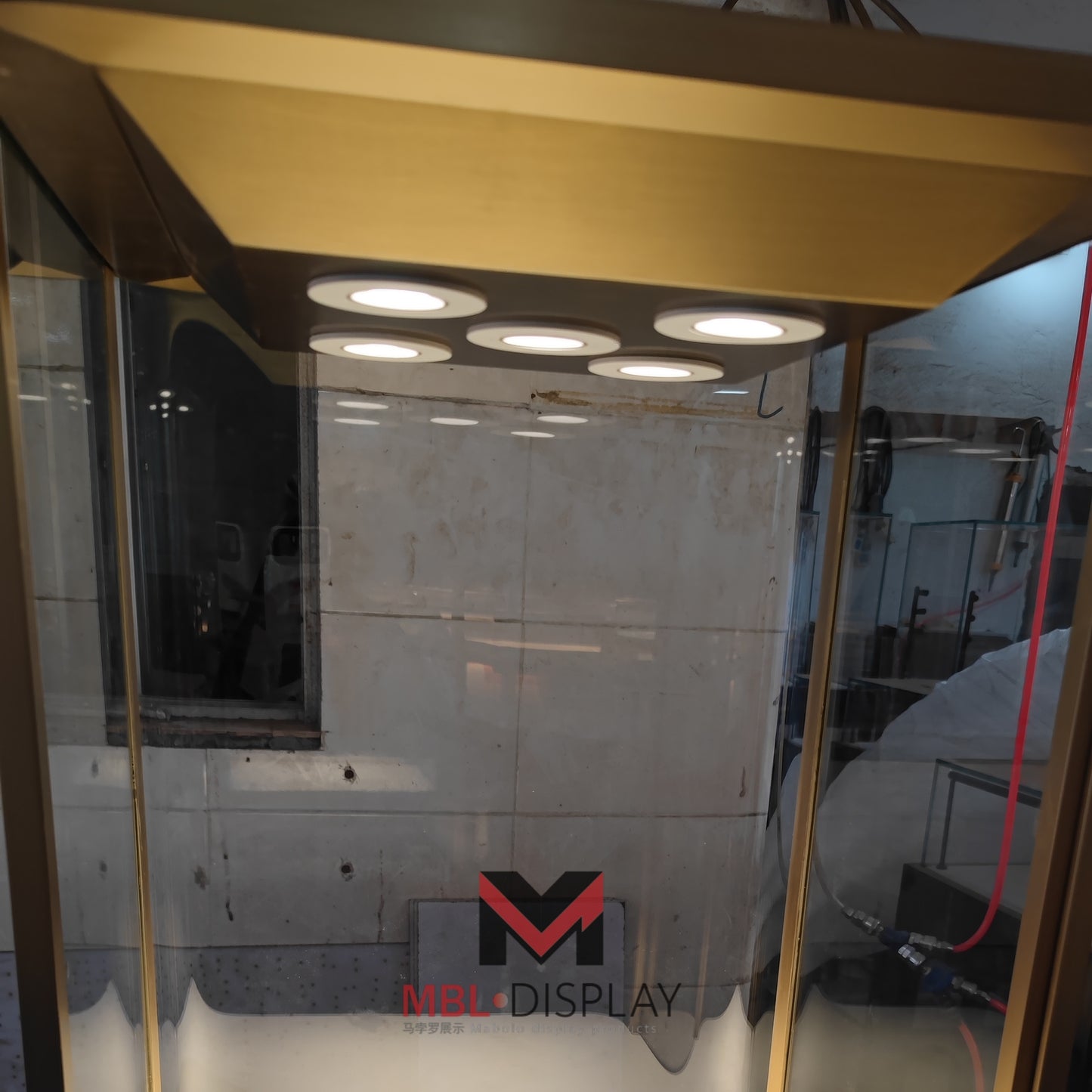 High-end glass dome display case - Example 3